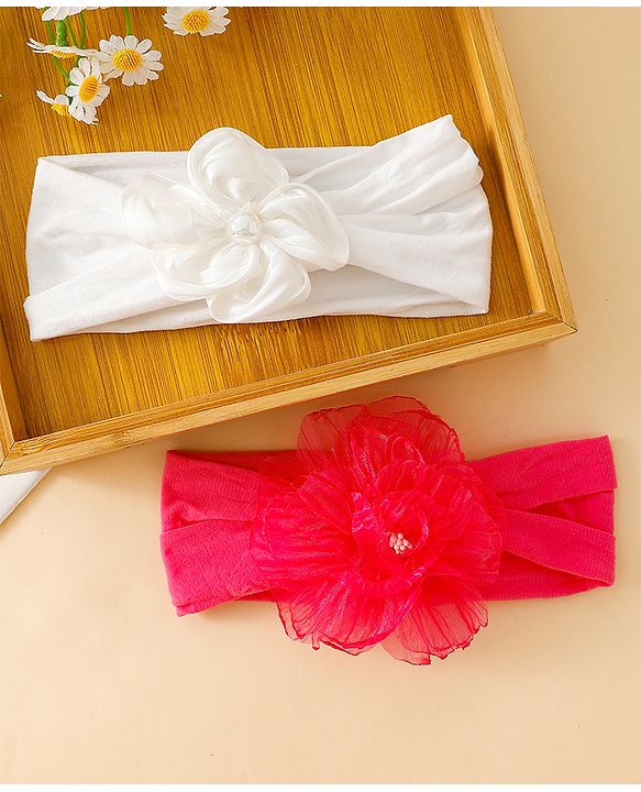 Babyhug Headbands  Free Size - Pink&Peach