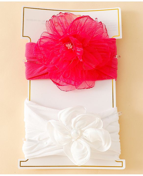 Babyhug Headbands  Free Size - Pink&Peach