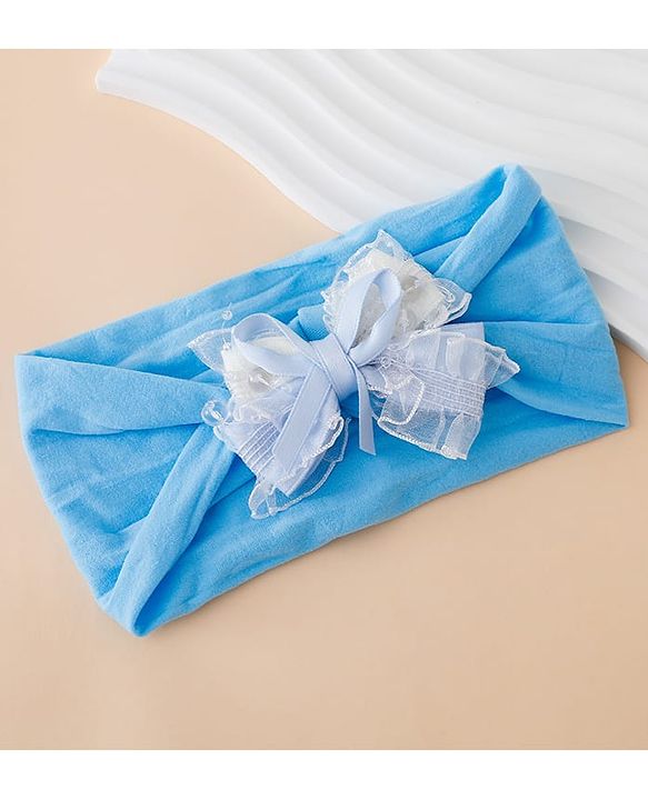 Babyhug Bow Headbands - Blue