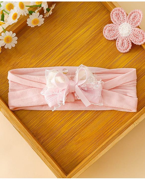Babyhug Bow Headbands - Blue