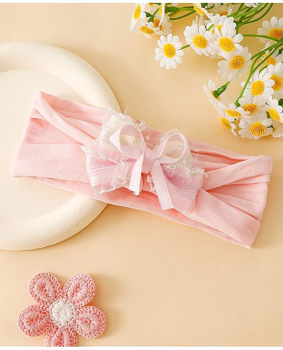 Babyhug Bow Headbands - Blue