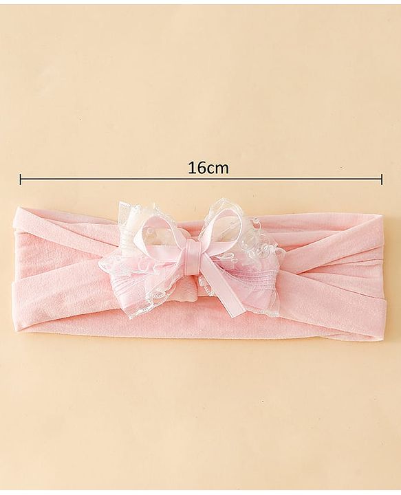 Babyhug Bow Headbands - Blue