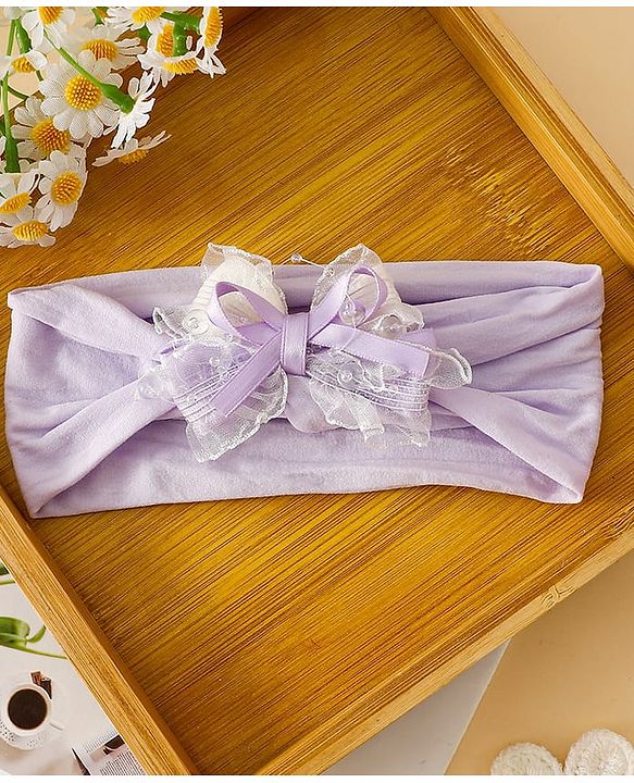 Babyhug Bow Headbands - Blue