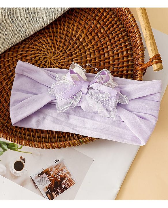 Babyhug Bow Headbands - Blue