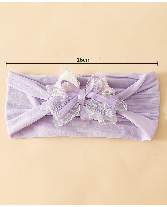 Babyhug Bow Headbands - Blue