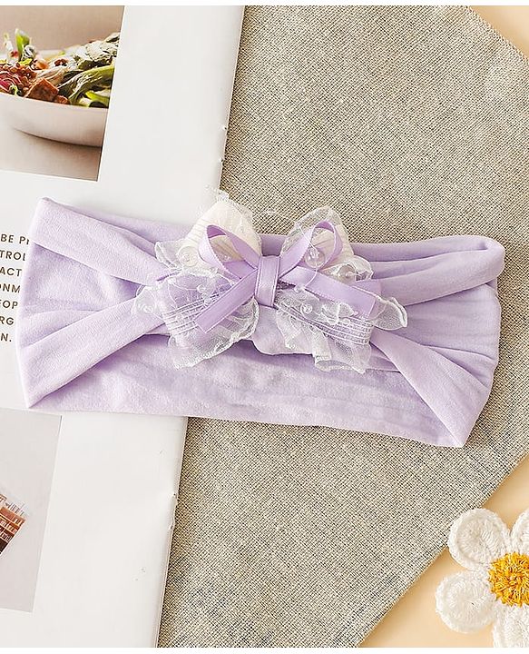 Babyhug Bow Headbands - Blue