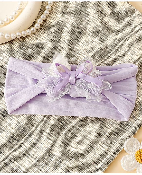 Babyhug Bow Headbands - Blue