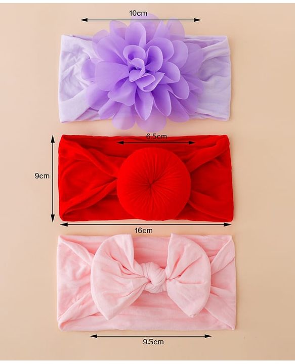 Babyhug Headbands  Free Size -Multicolor