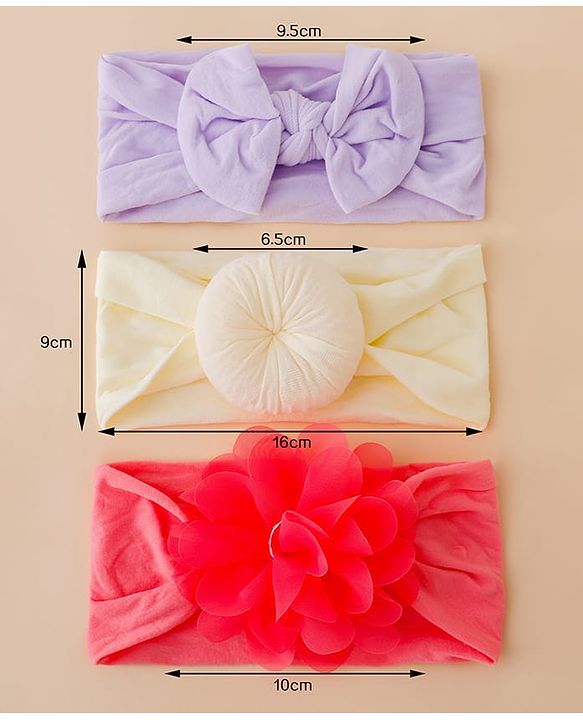 Babyhug Headbands  Free Size -Multicolor