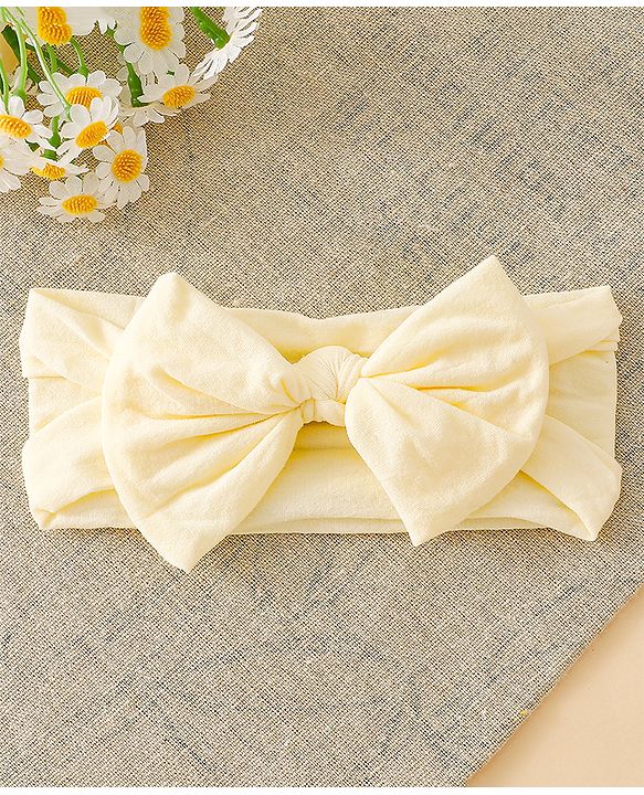 Babyhug Set Of 3 Bow Applique Detailed Headbands - Pink,Red ,Purple