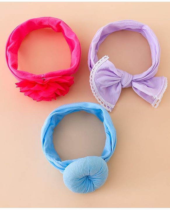 Babyhug Headbands Free Size - Multicolor