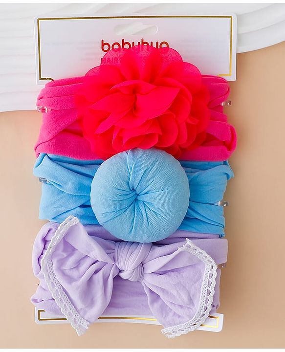 Babyhug Headbands Free Size - Multicolor