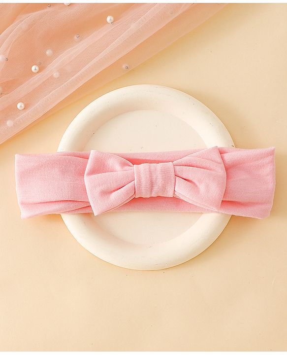 Babyhug Free Size Baby Headbands with Polka Dots Pack of 3 - Multicolor