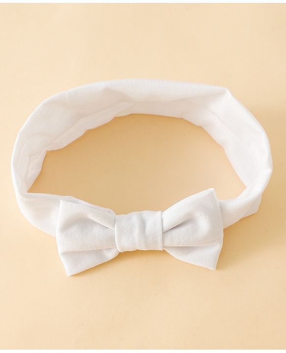 Babyhug Free Size Baby Headbands with Polka Dots Pack of 3 - Multicolor
