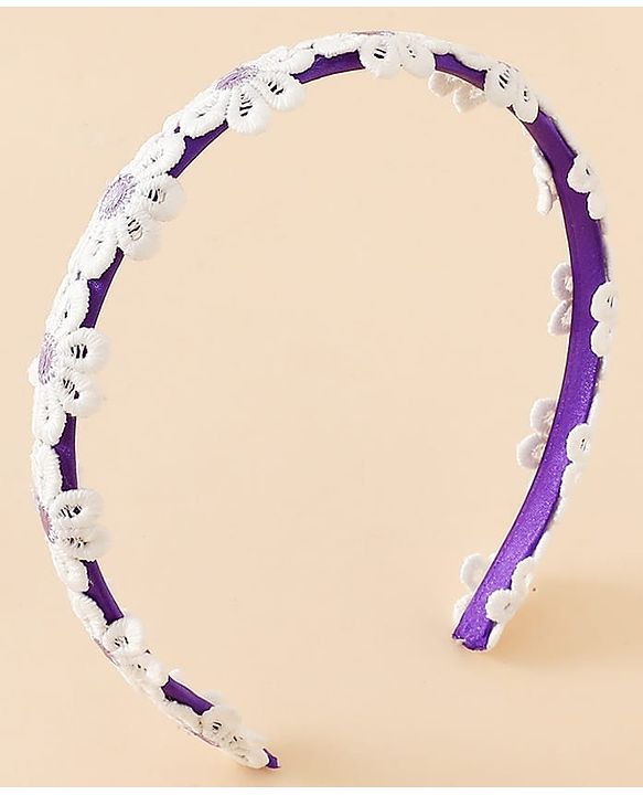 Babyhug Hair Band Purple Free Size Girl