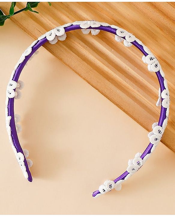Babyhug Hair Band Purple Free Size Girl