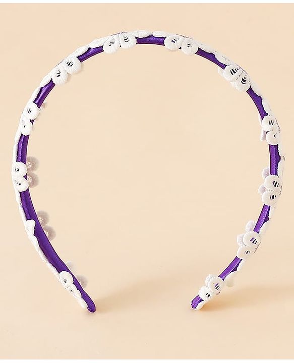 Babyhug Hair Band Purple Free Size Girl