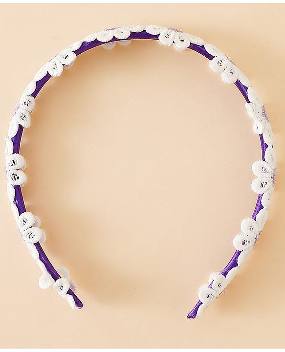 Babyhug Hair Band Purple Free Size Girl