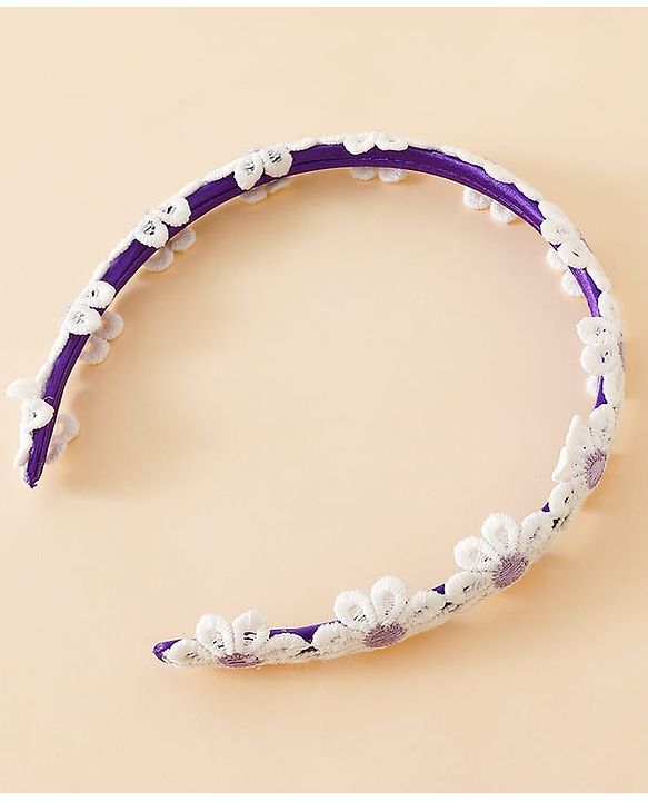 Babyhug Hair Band Purple Free Size Girl