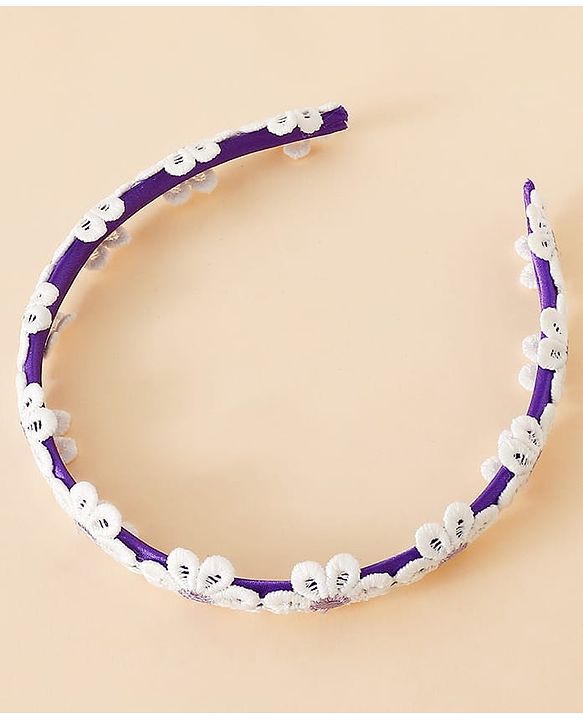 Babyhug Hair Band Purple Free Size Girl