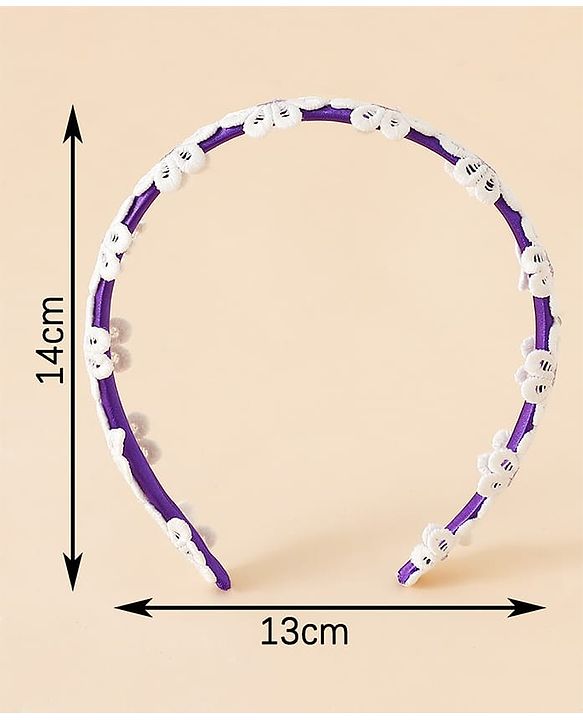 Babyhug Hair Band Purple Free Size Girl