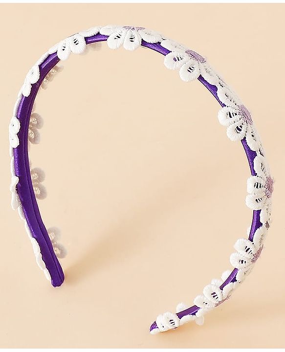 Babyhug Hair Band Purple Free Size Girl