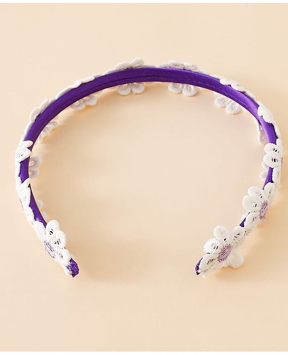 Babyhug Hair Band Purple Free Size Girl