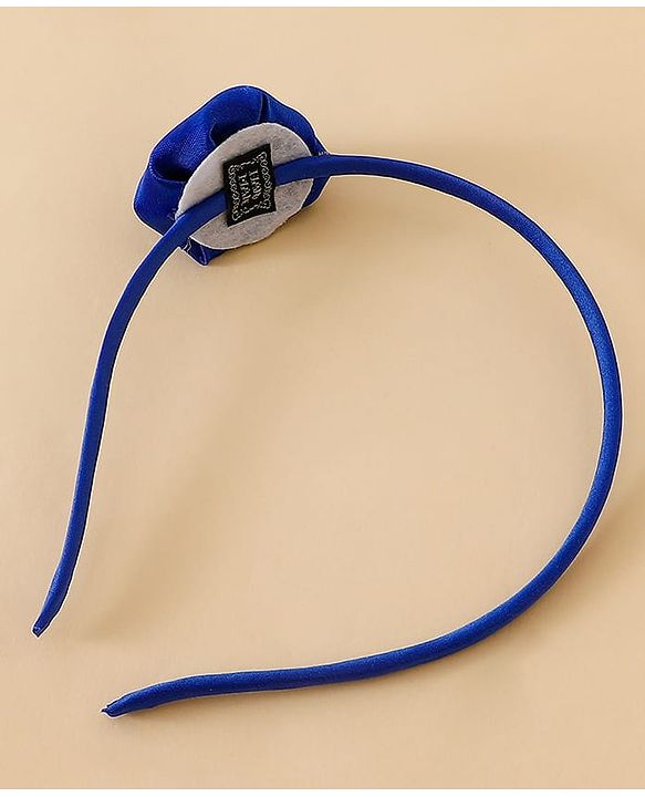 Babyhug Free Size Rose Hair Bands - Blue