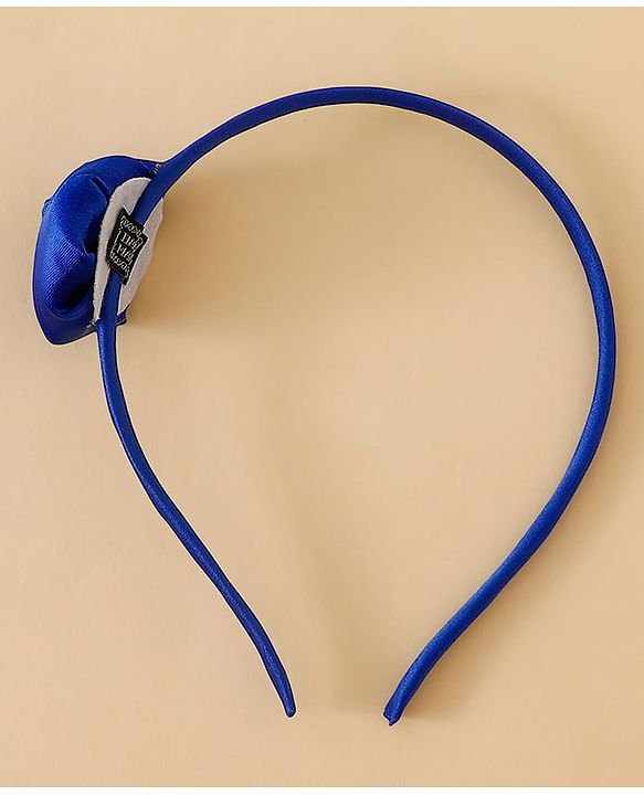 Babyhug Free Size Rose Hair Bands - Blue