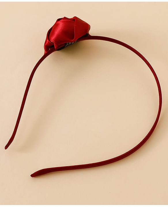 Babyhug Free Size Rose Hair Bands - Blue