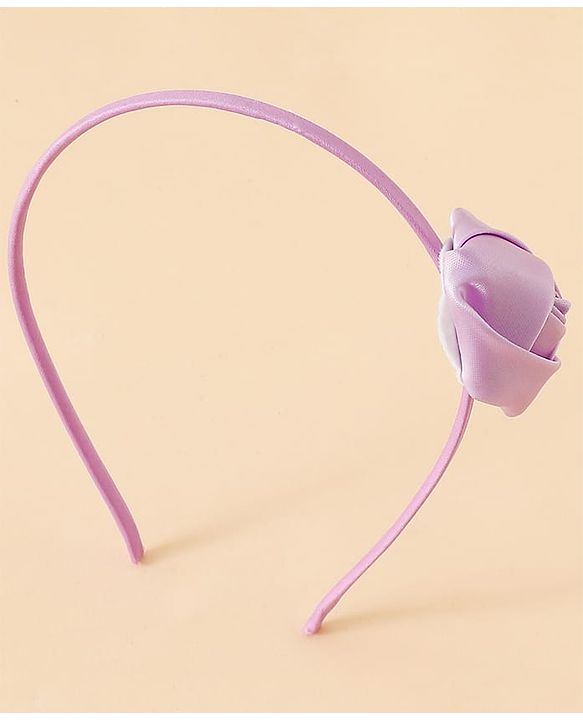 Babyhug Free Size Rose Hair Bands - Blue