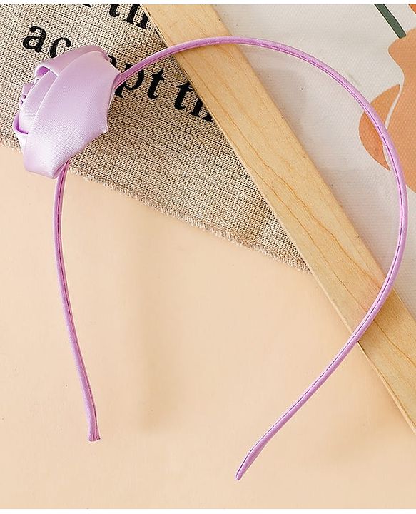 Babyhug Free Size Rose Hair Bands - Blue