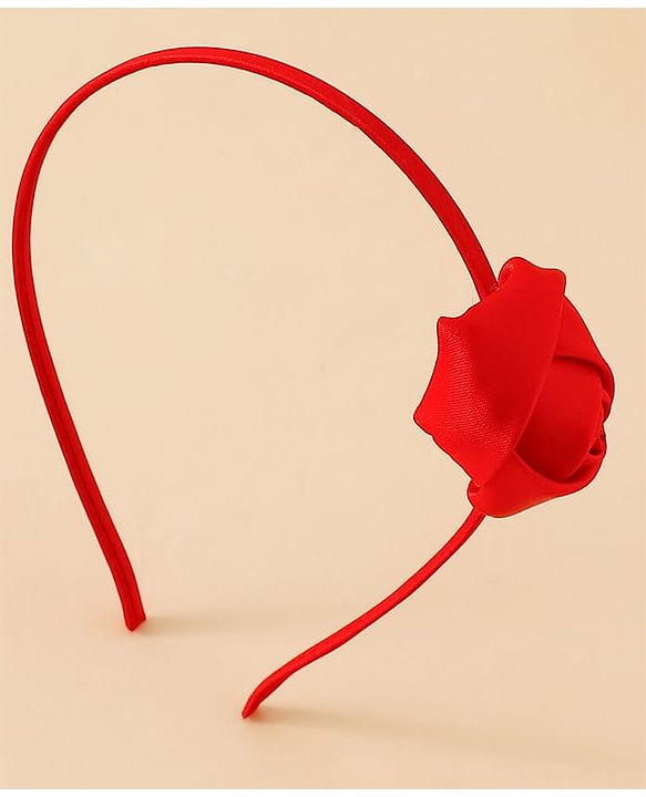 Babyhug Free Size Rose Hair Bands - Blue