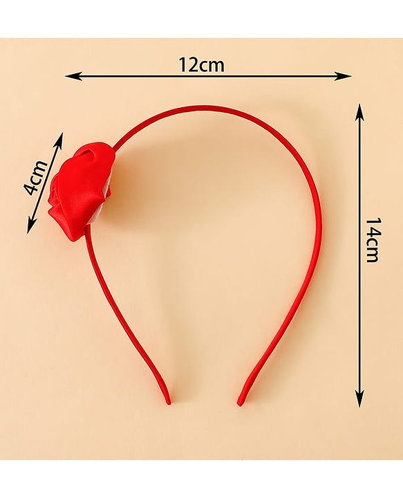 Babyhug Free Size Rose Hair Bands - Blue