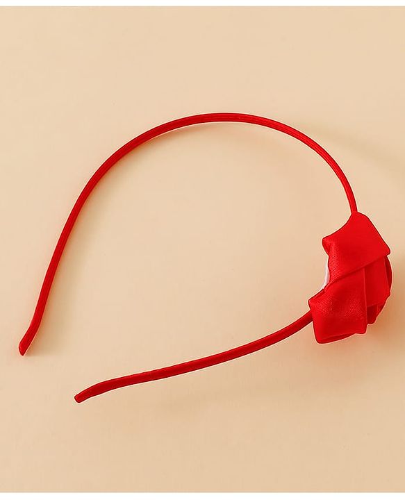 Babyhug Free Size Rose Hair Bands - Blue