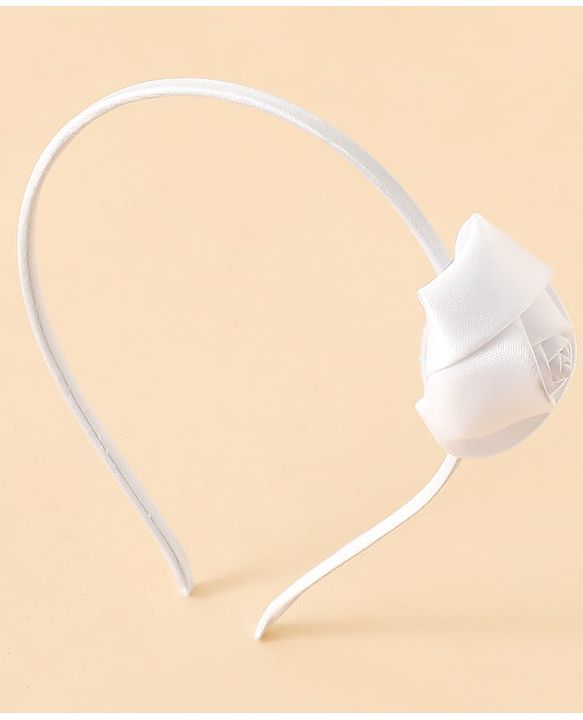 Babyhug Free Size Rose Hair Bands - Blue