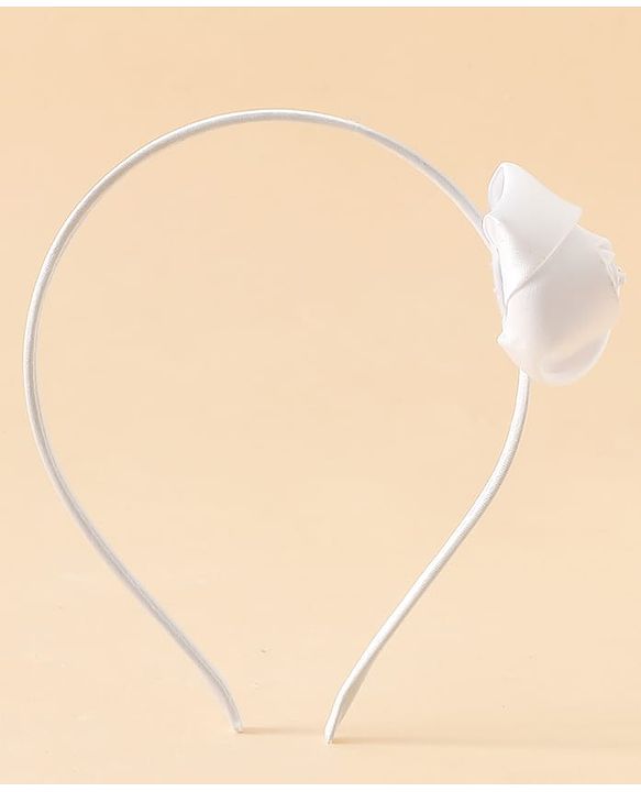Babyhug Free Size Rose Hair Bands - Blue