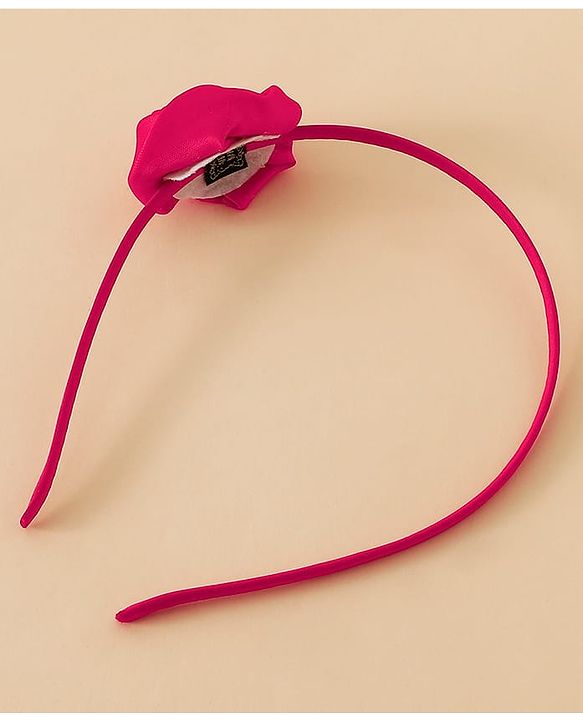 Babyhug Free Size Rose Hair Bands - Blue
