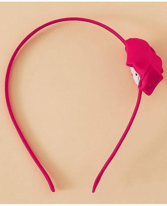 Babyhug Free Size Rose Hair Bands - Blue