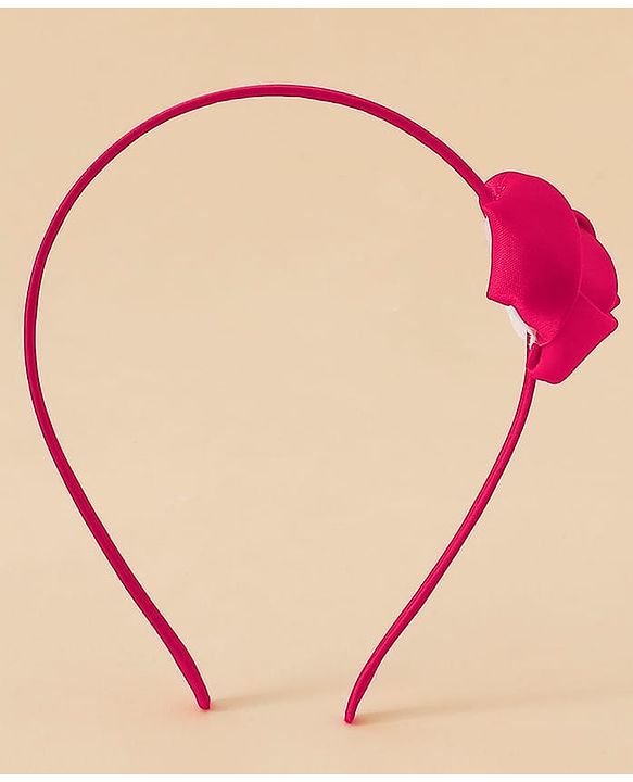 Babyhug Free Size Rose Hair Bands - Blue