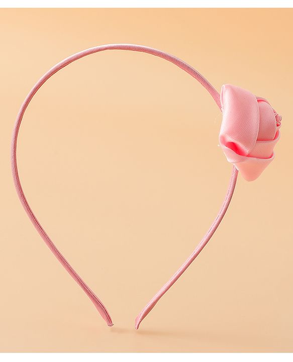 Babyhug Free Size Rose Hair Bands - Blue