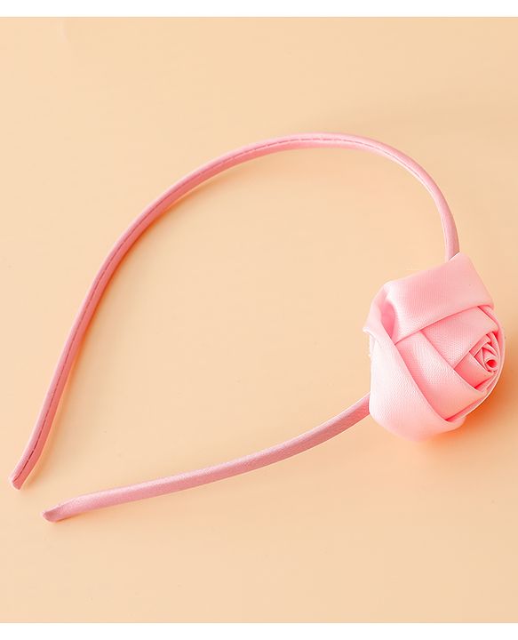 Babyhug Free Size Rose Hair Bands - Blue