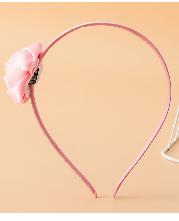 Babyhug Free Size Rose Hair Bands - Blue
