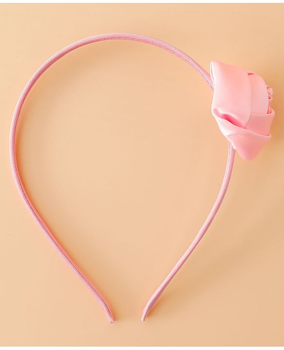 Babyhug Free Size Rose Hair Bands - Blue