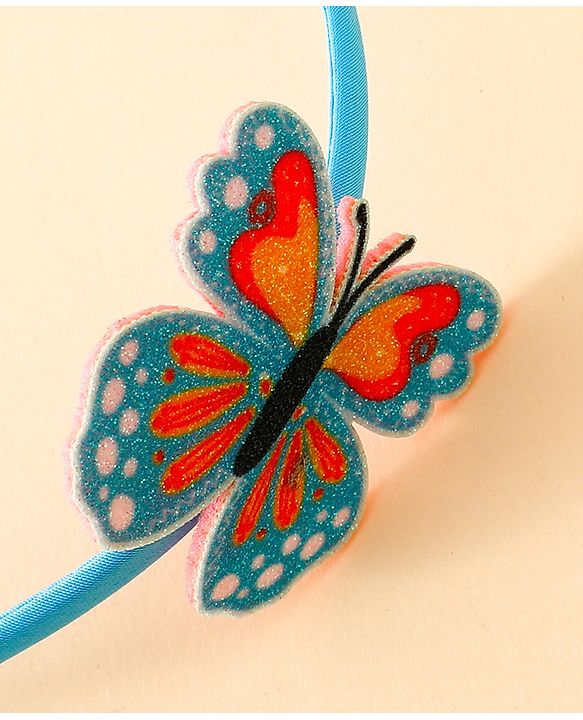 Babyhug Butterfly Applique Hair Band-Pink