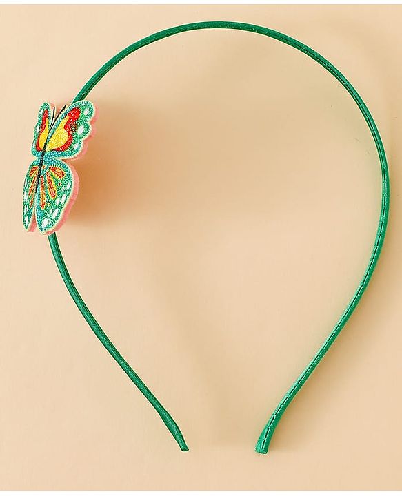 Babyhug Butterfly Applique Hair Band-Pink