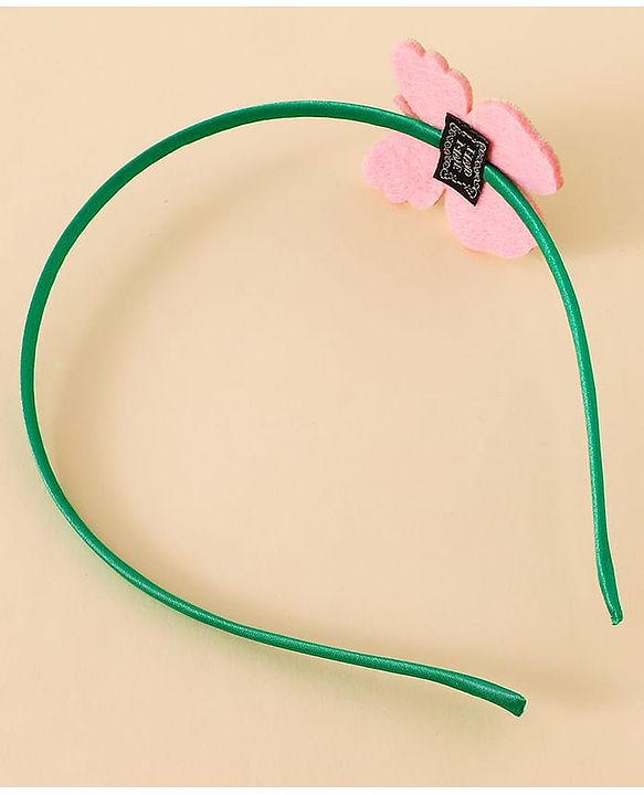Babyhug Butterfly Applique Hair Band-Pink