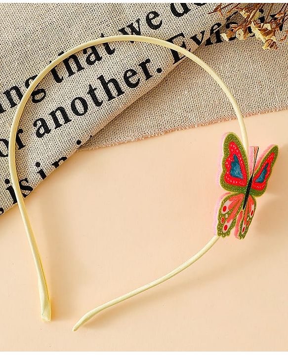 Babyhug Butterfly Applique Hair Band-Pink