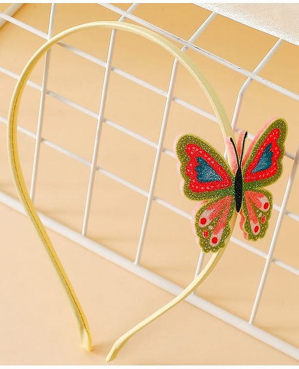 Babyhug Butterfly Applique Hair Band-Pink