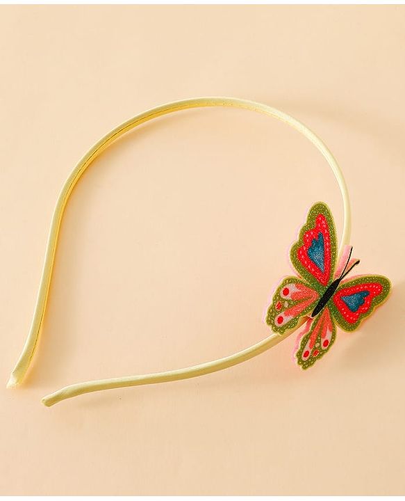 Babyhug Butterfly Applique Hair Band-Pink